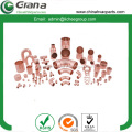 Copper pipe fitting connector coupling